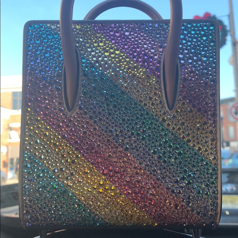 Paloma Nano Rainbow Crystal Multi/col Leather
